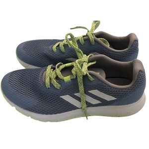 ADIDAS SOORAJ BLUE LIME TENNIS‎ SHOES 6